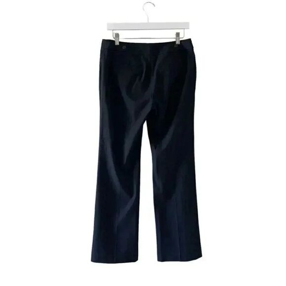 Halogen Nordstrom Quin Fi Straight Leg Wide Y2K Office Career Black Pants SZ 6P - Picture 4 of 10